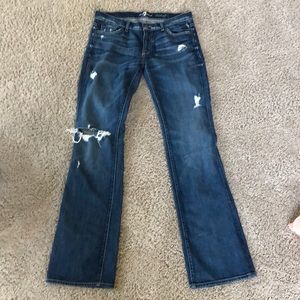 Bootcut jeans
